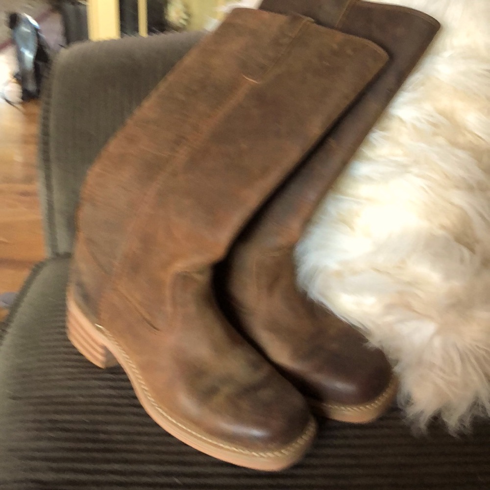 Leather Engineer Boots